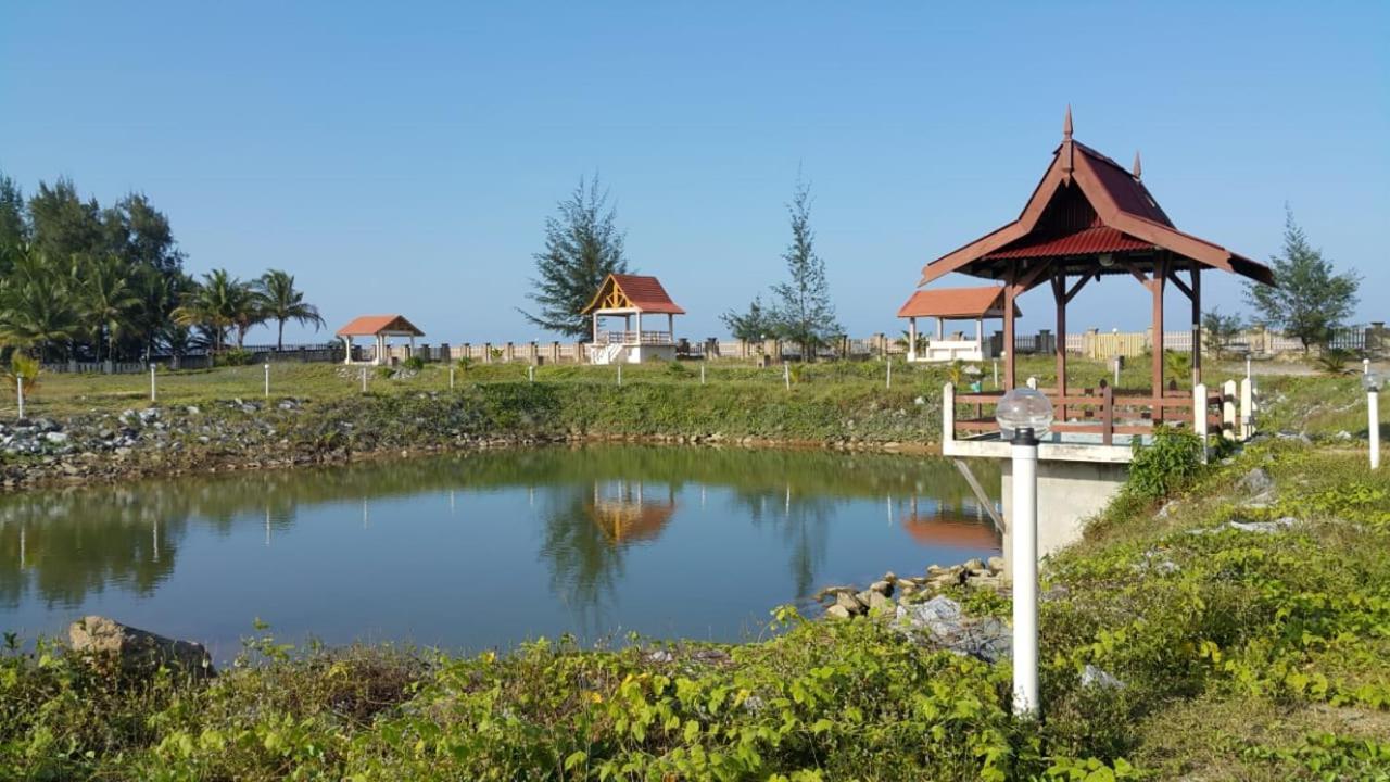 Kanza Beach Inn Marang Kültér fotó