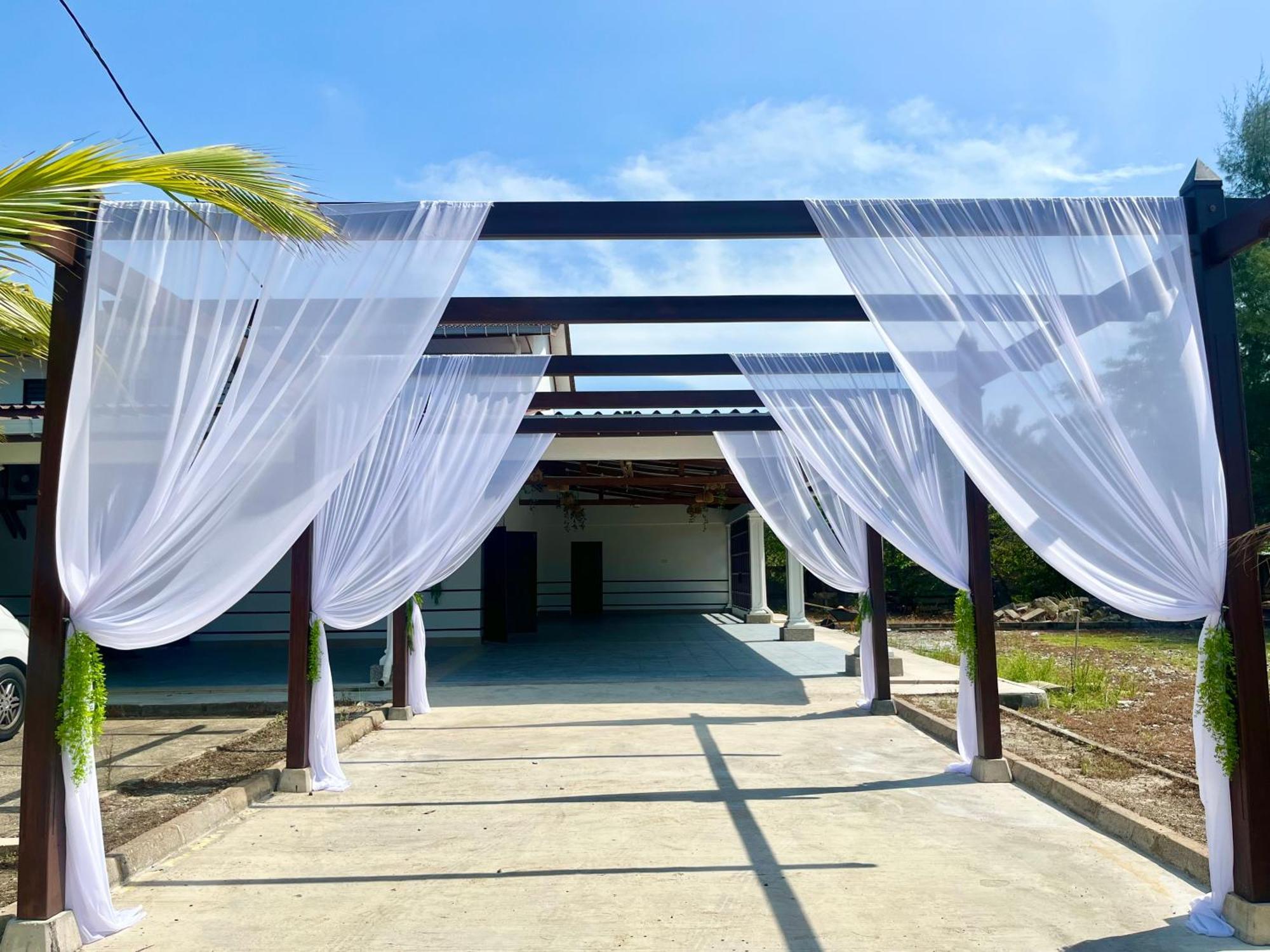 Kanza Beach Inn Marang Kültér fotó